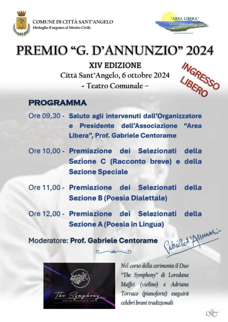 Premio d’Annunzio 2024 – XIV ed.